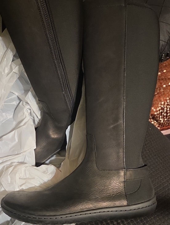 Vivo barefoot Shoes - Vivo Barefoot new Black Leather Ankle Boots